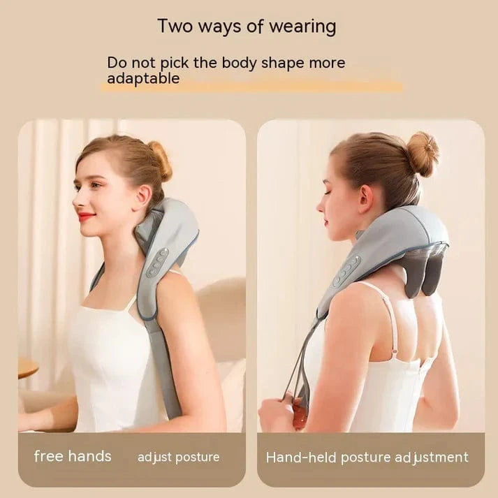 Neck and shoulder massager