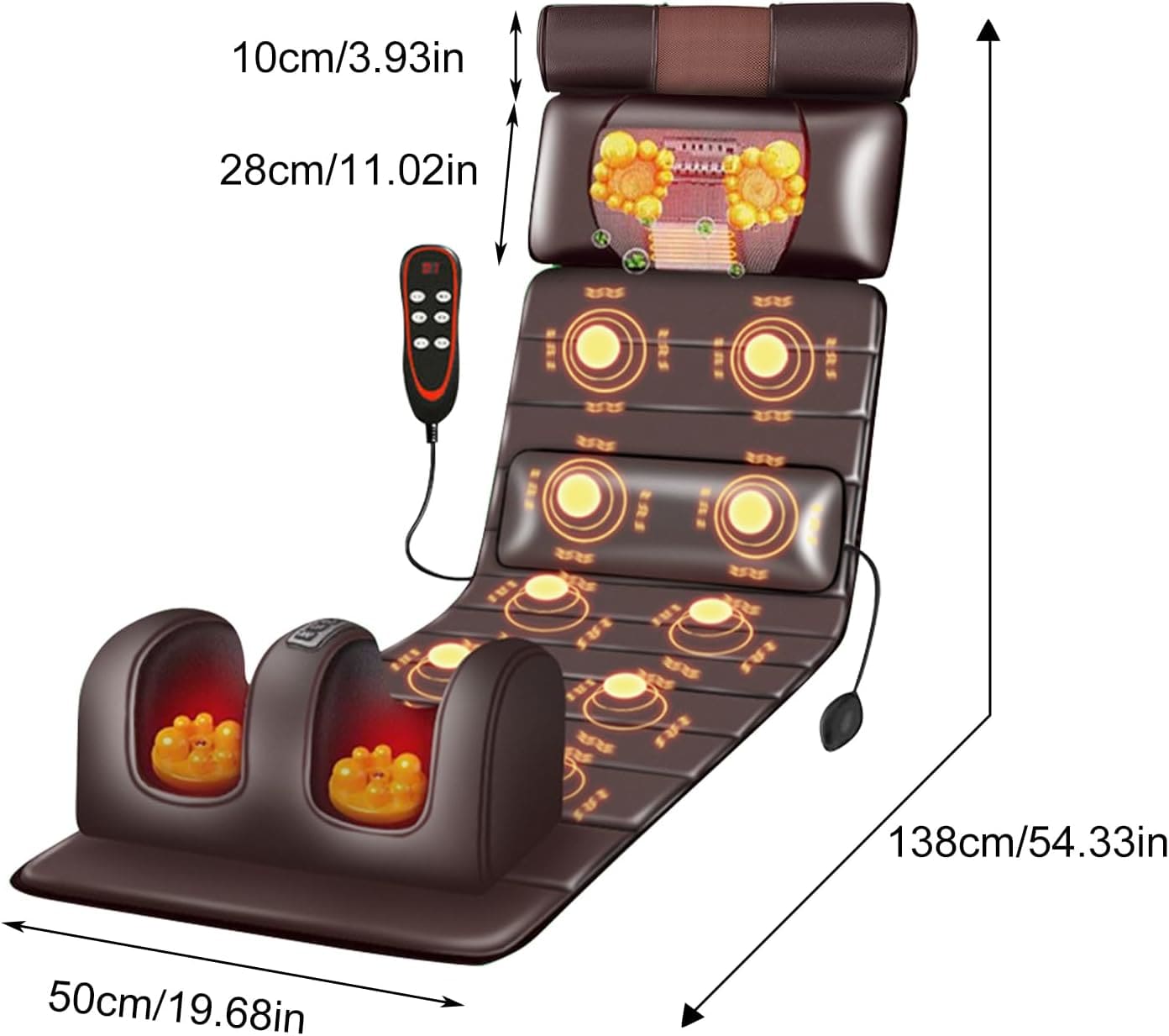 Full-Body Comfort Massage Mat