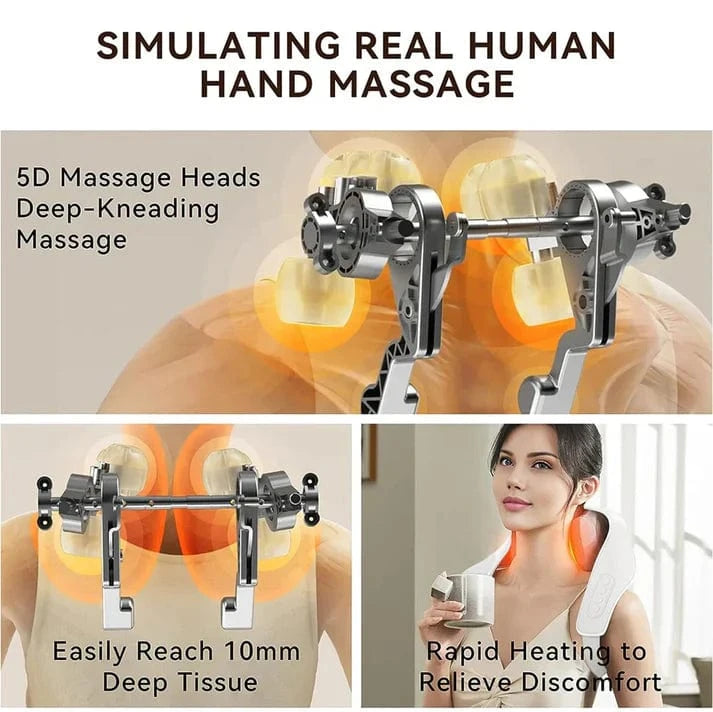 Neck and shoulder massager
